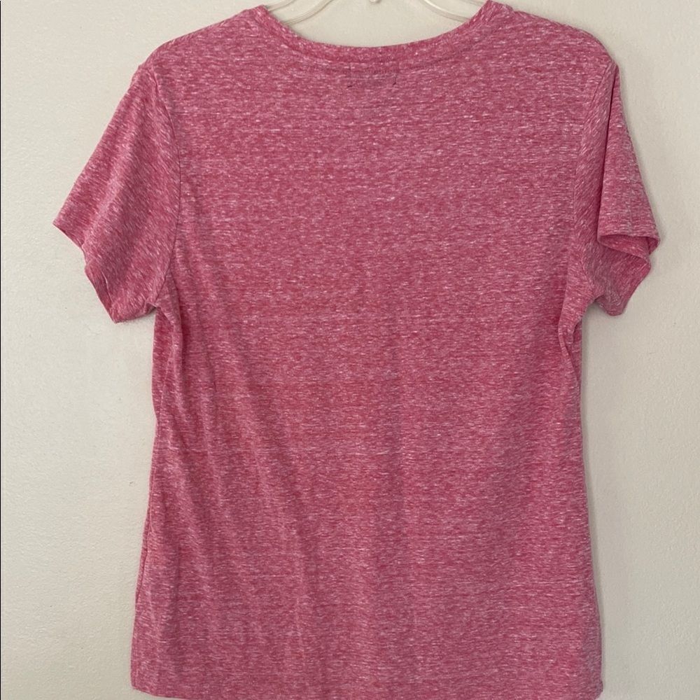 Modern Canvas Red Graphic Tee - Picture 2 of 4